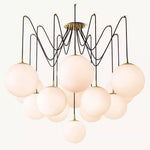 Cimento Multi Globe Suspended Chandelier