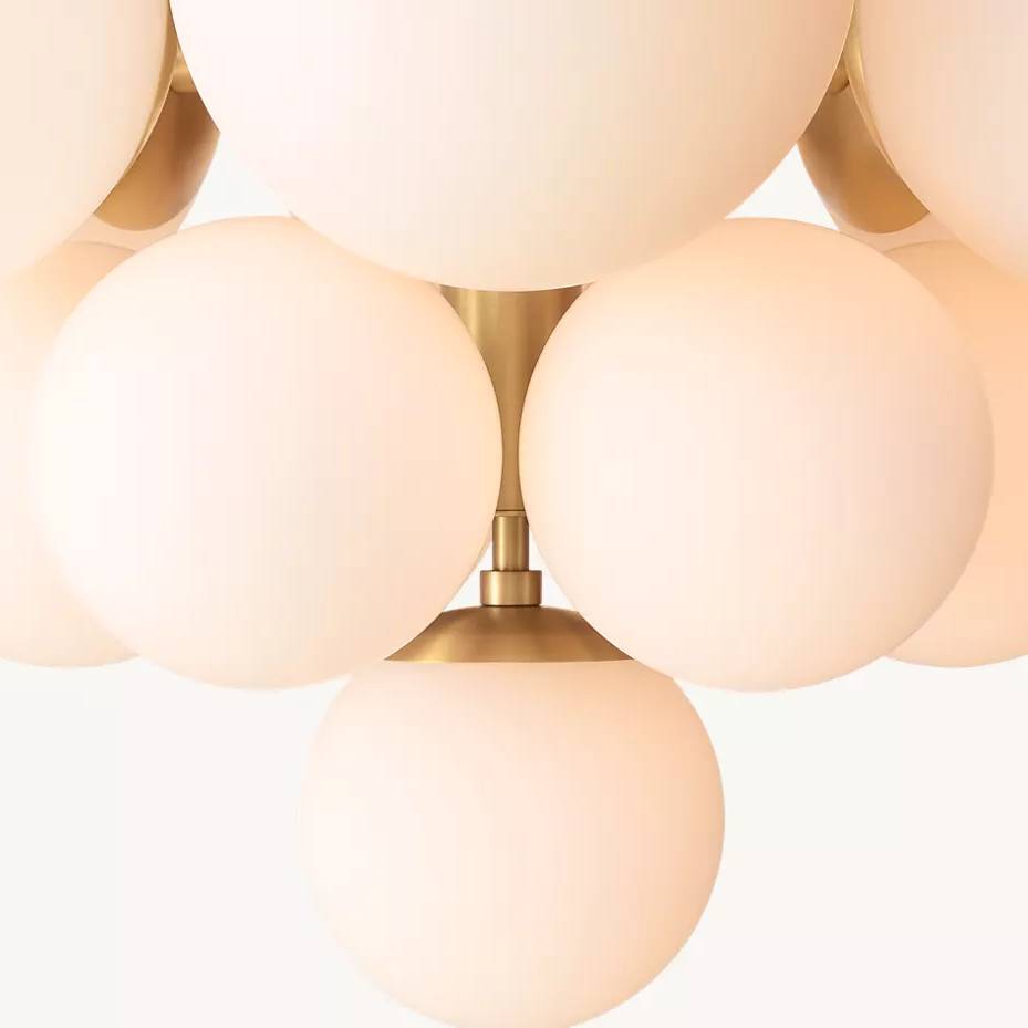 Cimento Multi Globe Cluster Chandelier