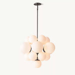 Cimento Multi Globe Cluster Chandelier