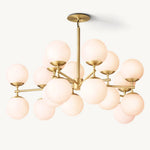 Cimento Multi Globe Linear Chandelier