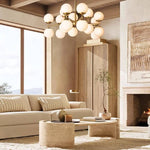 Cimento Multi Globe Linear Chandelier