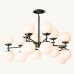 Cimento Multi Globe Linear Chandelier