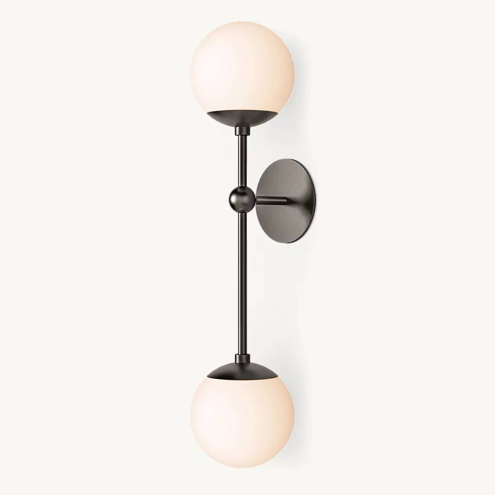 Cimento Multi Globe Double Wall Sconce