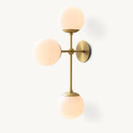 Cimento Multi Globe Triple Wall Sconce