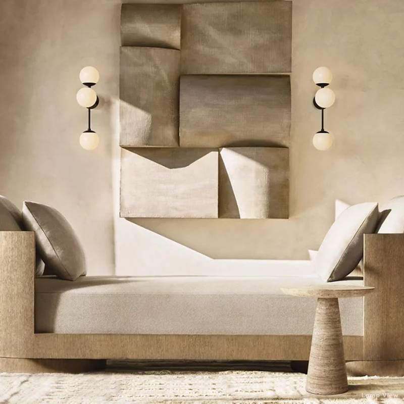 Cimento Multi Globe Triple Wall Sconce
