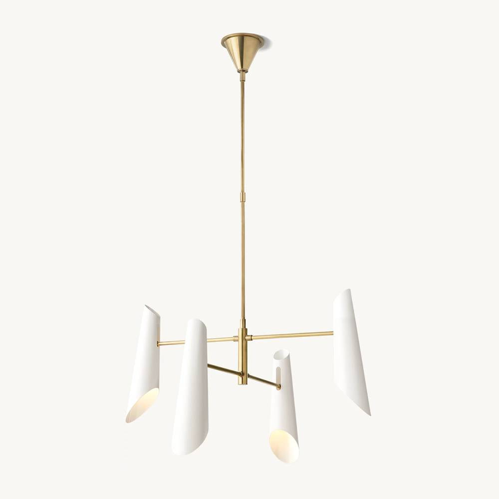 Friston Elevated Cone Round Chandelier 50"