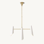 Friston Elevated Cone Round Chandelier 50"