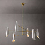 Friston Elevated Cone Round Chandelier 68"