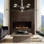 Convessi Undulating Curves Round Chandelier 60"