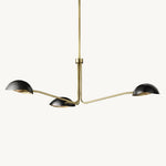 Convessi Undulating Curves Round Chandelier 48"