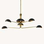 Convessi Undulating Curves Round Chandelier 60"