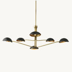 Convessi Undulating Curves Round Chandelier 60"