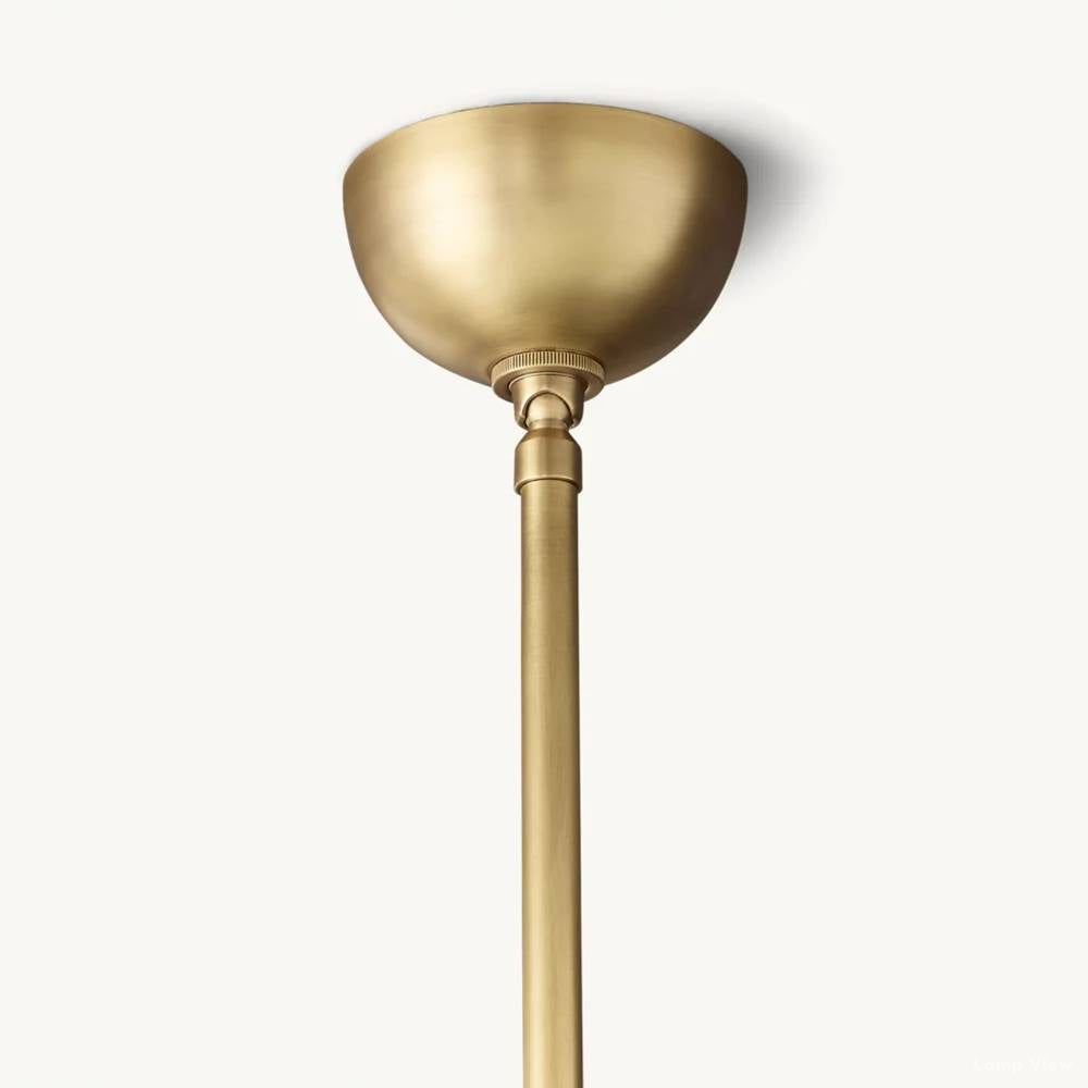 Convessi Undulating Curves Round Chandelier 60"