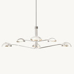 Convessi Undulating Curves Round Chandelier 60"