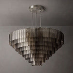 Sirene Molded Glass Round Chandelier 52"
