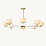 Truman Streamline Crystal Round Chandelier 60"