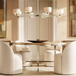 Truman Streamline Crystal Round Chandelier 36"