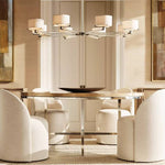 Truman Streamline Crystal Round Chandelier 48"