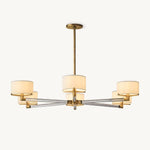 Truman Streamline Crystal Round Chandelier 48"