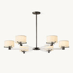 Truman Streamline Crystal Round Chandelier 48"