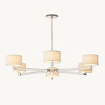 Truman Streamline Crystal Round Chandelier 48"