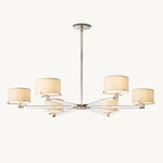 Truman Streamline Crystal Round Chandelier 48"