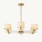 Truman Streamline Crystal Round Chandelier 36"