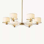 Truman Streamline Crystal Round Chandelier 36"