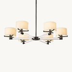 Truman Streamline Crystal Round Chandelier 36"