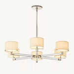 Truman Axis Crystal Round Chandelier 36"