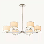 Truman Axis Crystal Round Chandelier 36"