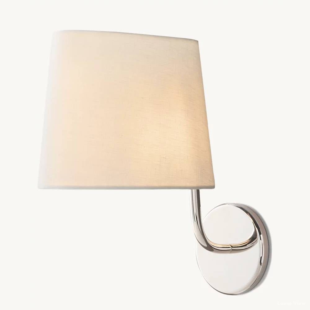 Martineau Conical Linen Wall Sconce