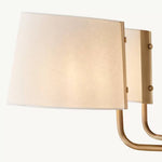 Martineau Conical Linen Linear Chandelier 54"