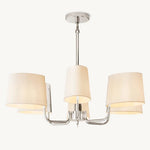 Martineau Conical Linen Round Chandelier 36"