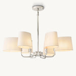 Martineau Conical Linen Round Chandelier 36"