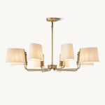 Martineau Conical Linen Round Chandelier 48"