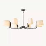 Martineau Conical Linen Round Chandelier 60"