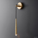 Aquitaine Conical Brass Wall Sconce