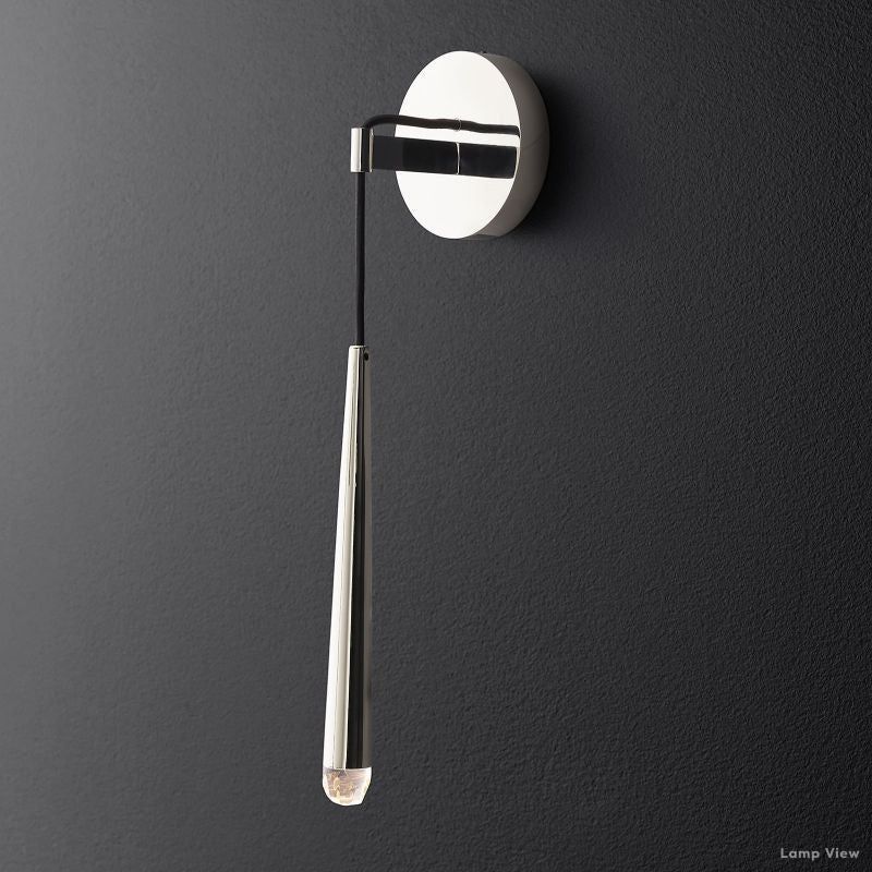 Aquitaine Conical Brass Wall Sconce