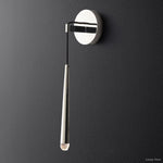 Aquitaine Conical Brass Wall Sconce