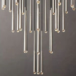 Aquitaine Conical Brass Round Chandelier 48"