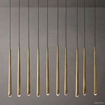 Aquitaine Conical Form Linear Chandelier 48"