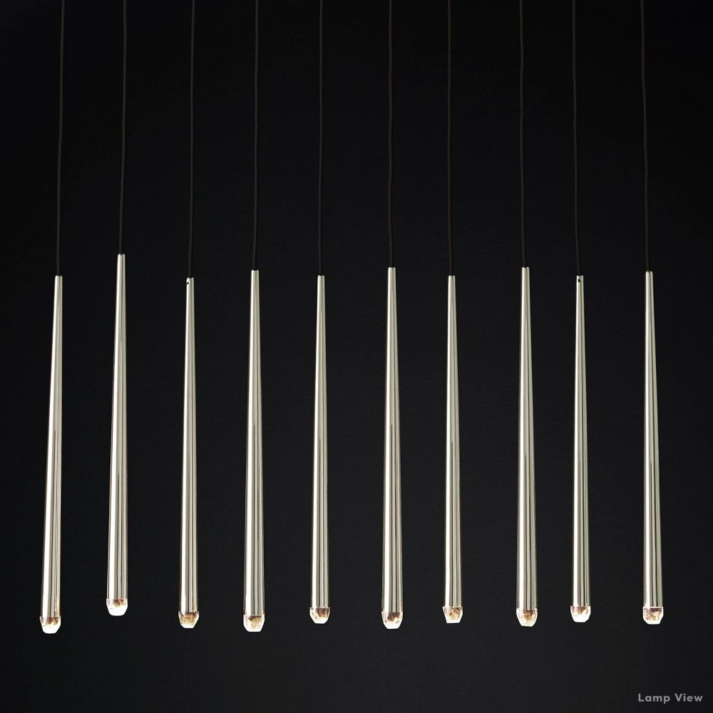 Aquitaine Conical Form Linear Chandelier 48"