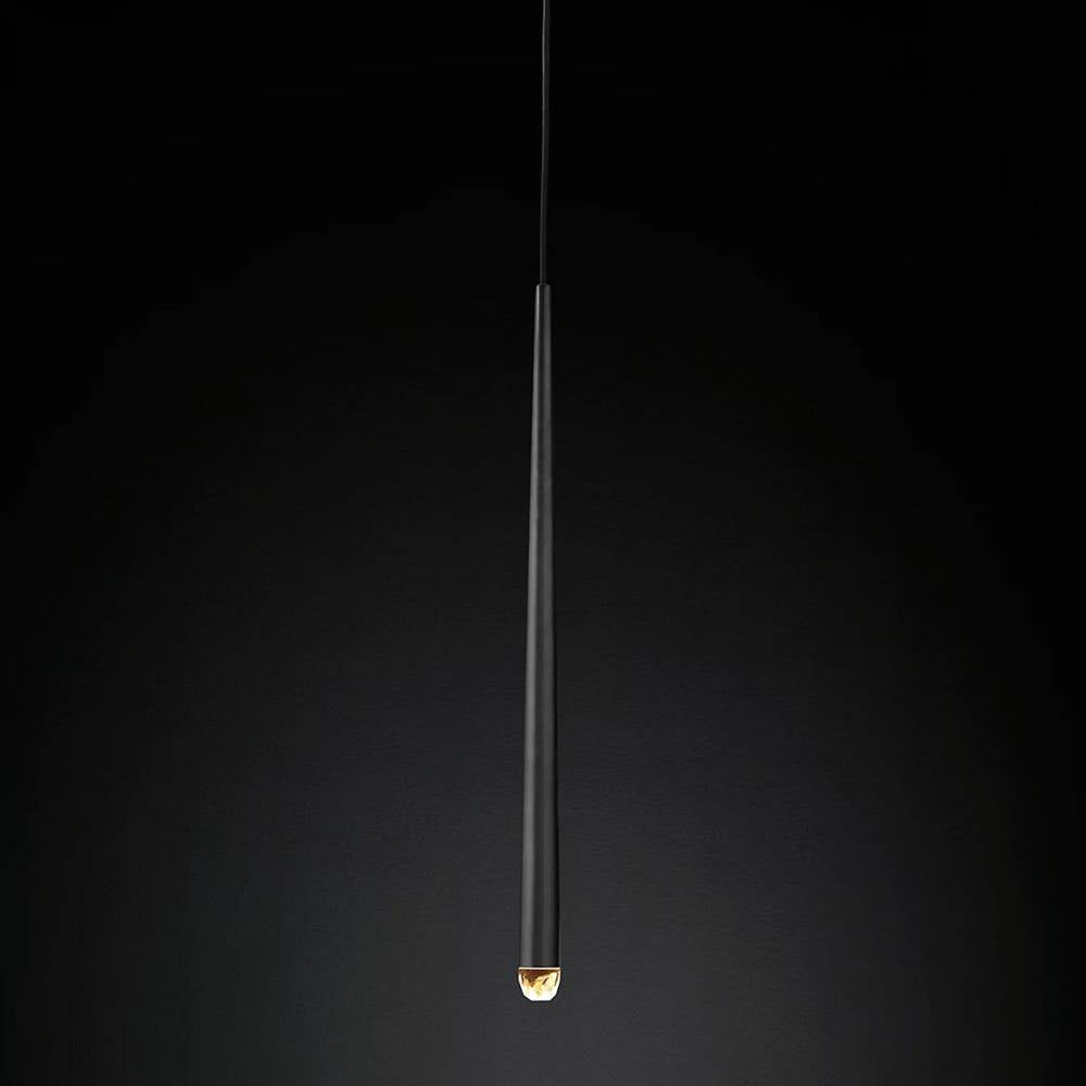 Aquitaine Conical Brass Pendant Light