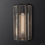 Chevalier Bordered Crystal Wall Sconce