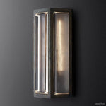 Chevalier Bordered Crystal Wall Sconce