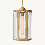 Chevalier Bordered Crystal Pendant Light