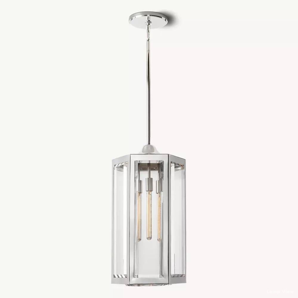 Chevalier Bordered Crystal Grand Pendant Light