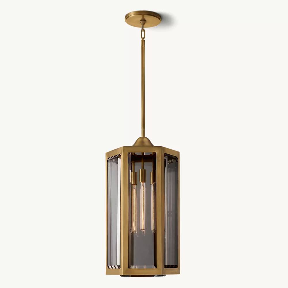 Chevalier Bordered Crystal Grand Pendant Light