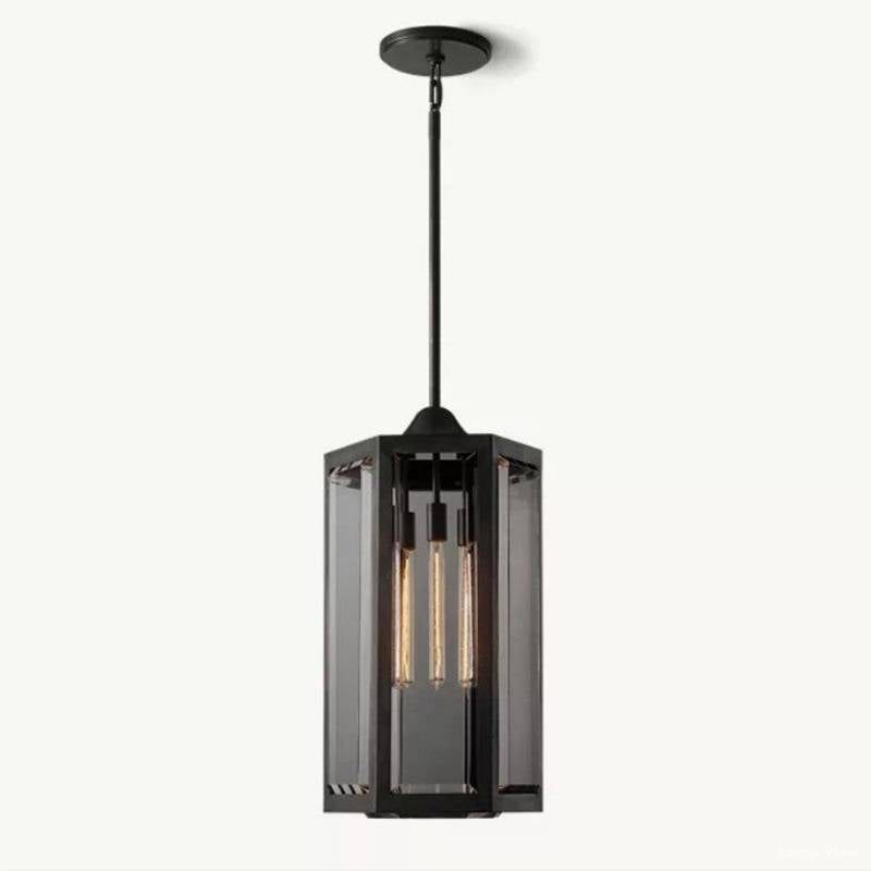 Chevalier Bordered Crystal Grand Pendant Light